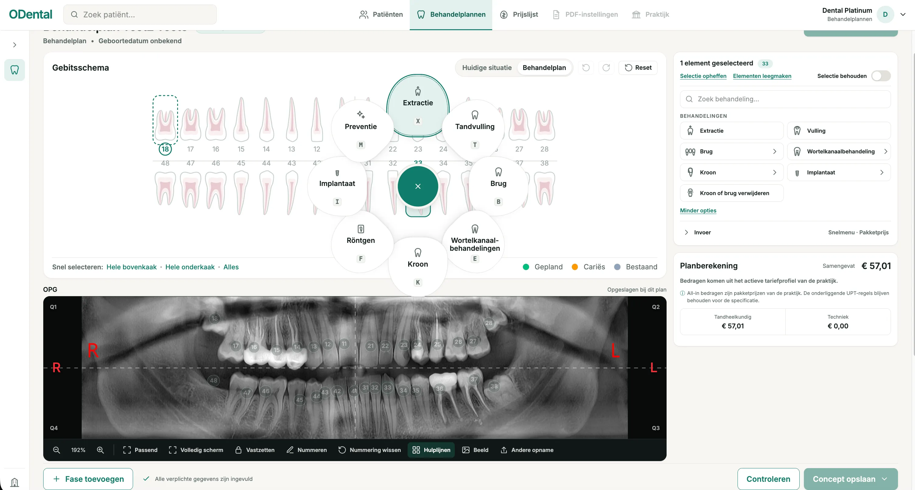 Treatment plans in minutes — Treatment plans